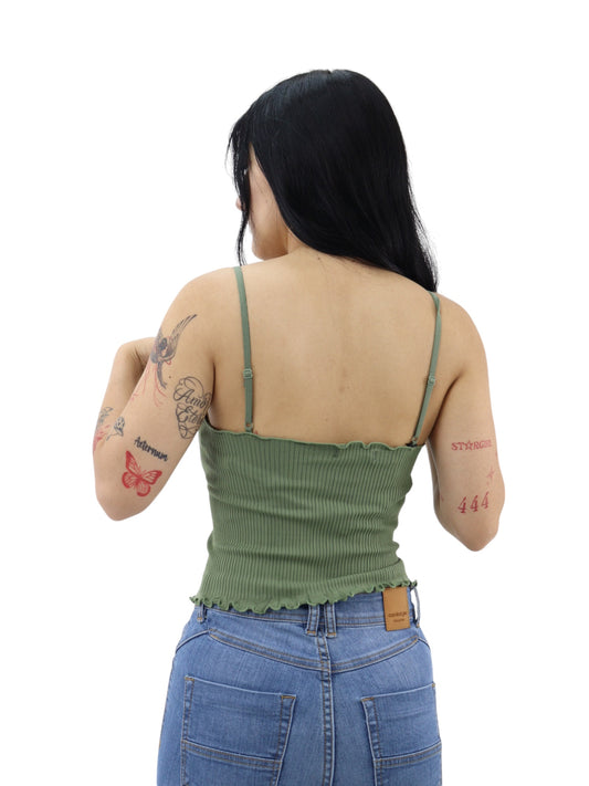Top Tank Verde Militar