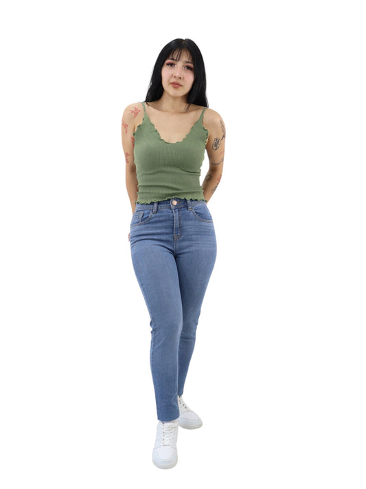 Top Tank Verde Militar