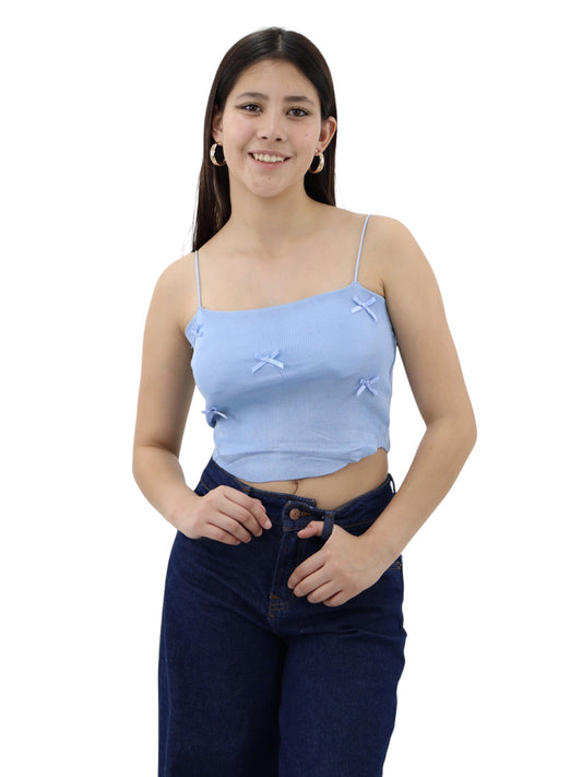Blusa tank coquette
