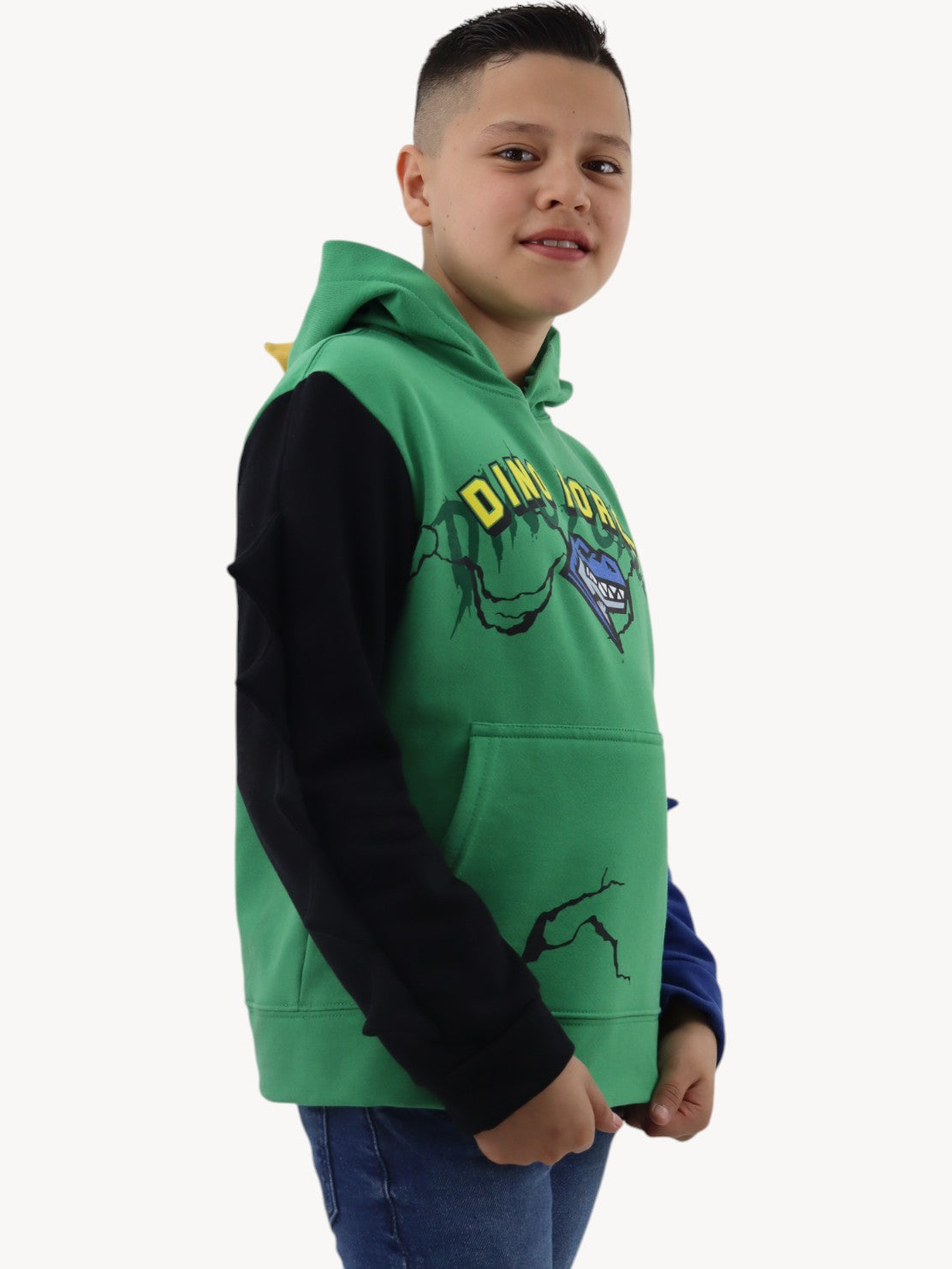Sudadera con diseño de dinosaurio