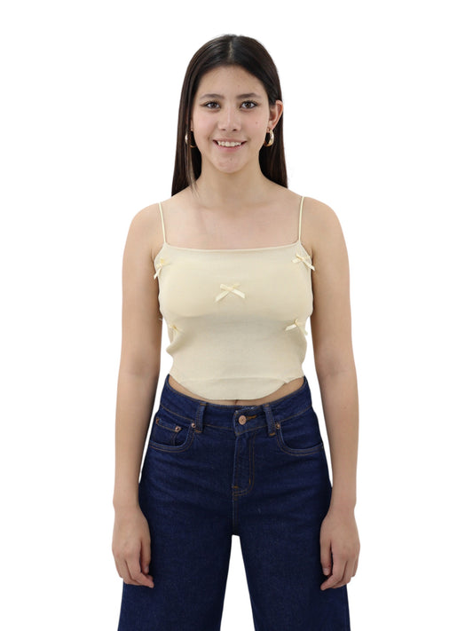 Blusa tank coquette