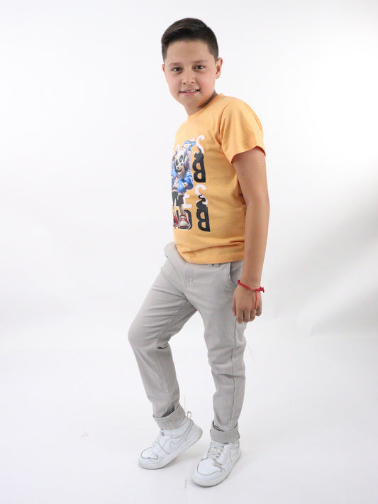 Sudadera unisex con cremallera de color gris