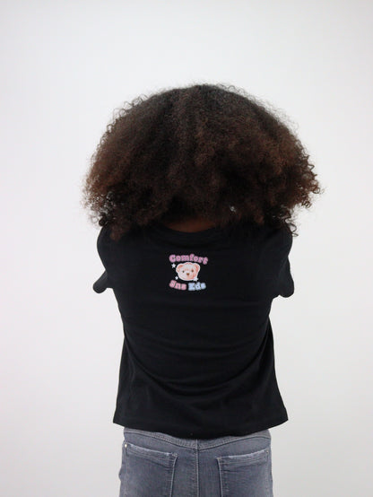 Playera manga corta con print de osos