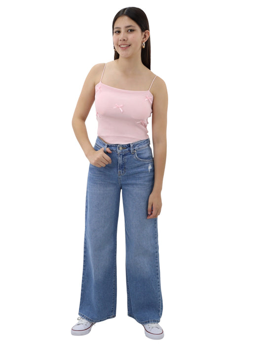 Blusa tank coquette