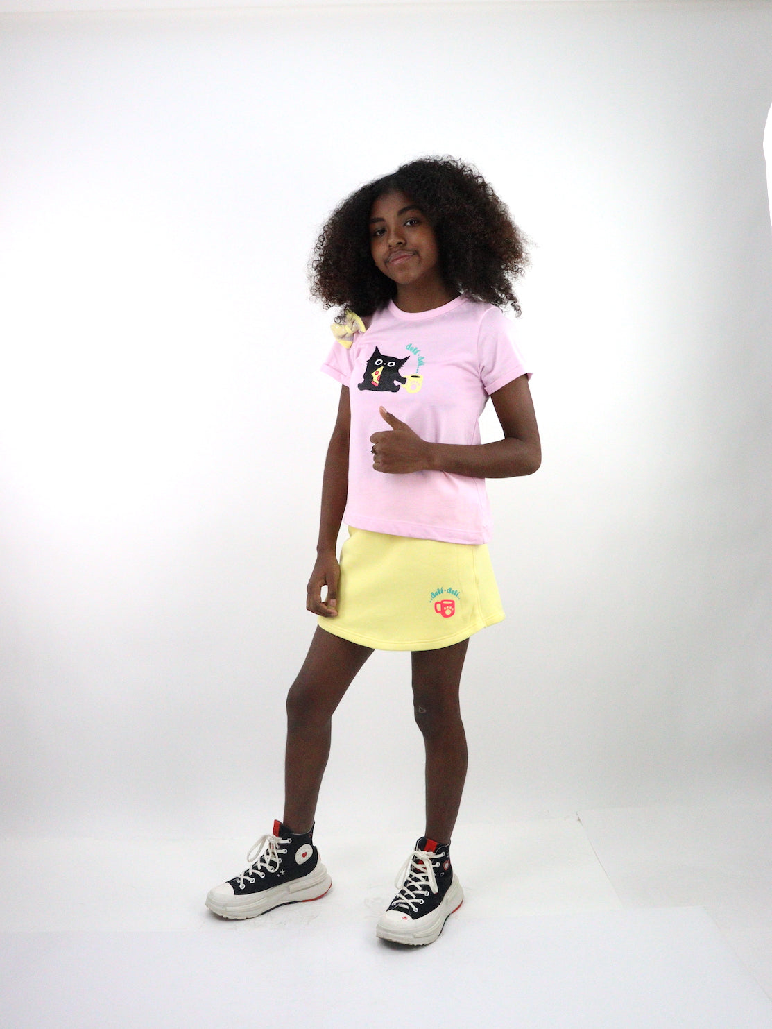 Conjunto falda short/playera