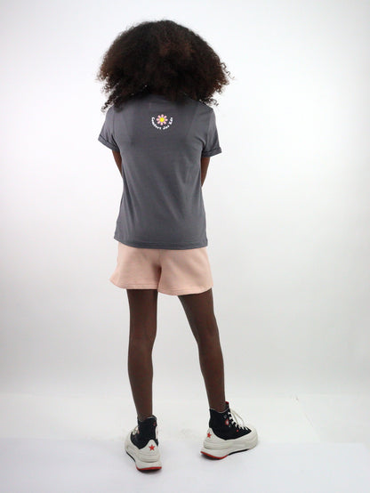 Conjunto de falda short/blusa