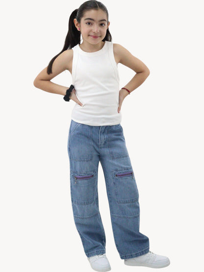 Jeans wide leg