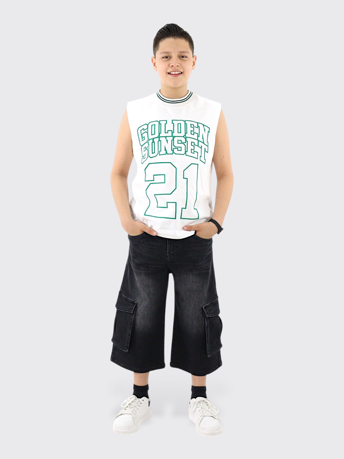 Playera Sisada Boxy
