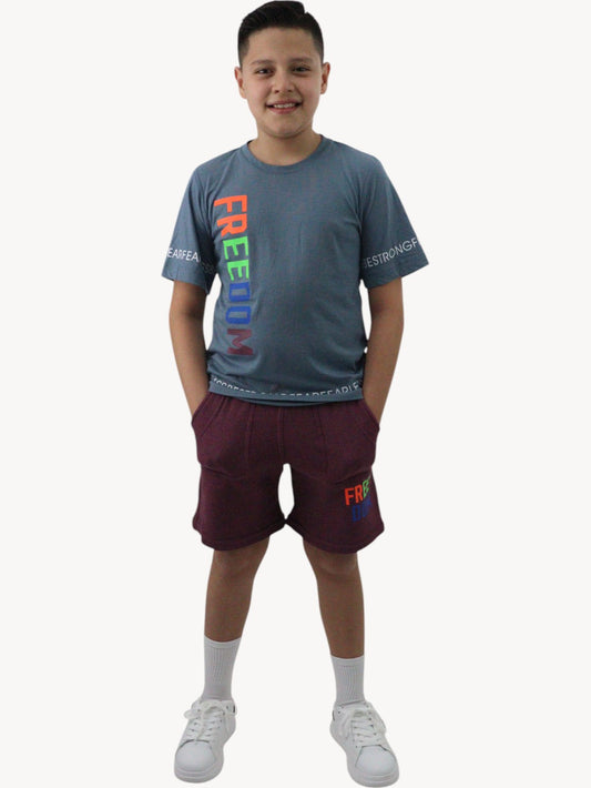 Conjunto de short/playera