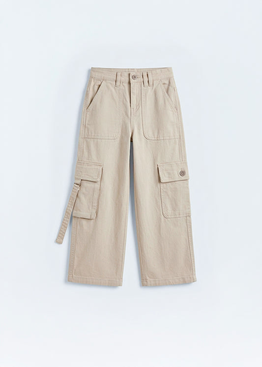 Pantalón Wide Cargo