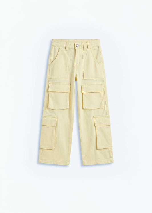 Pantalón Wide Cargo