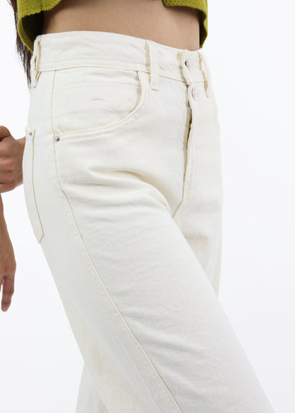 Jeans Baggy-Tiro Alto