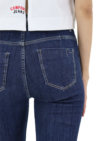 Jeans Skinny-Tiro Alto