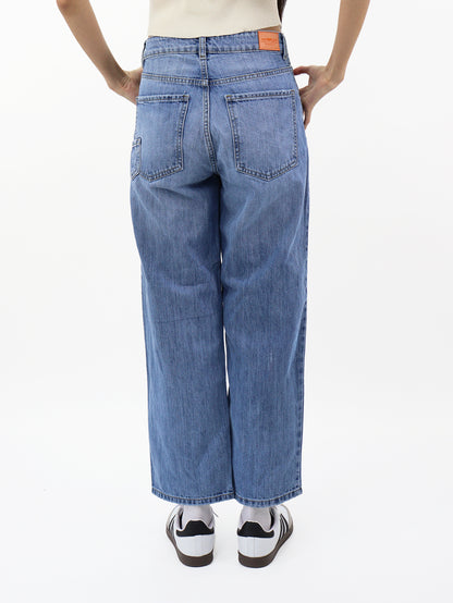 Jeans Baggy-Tiro Alto