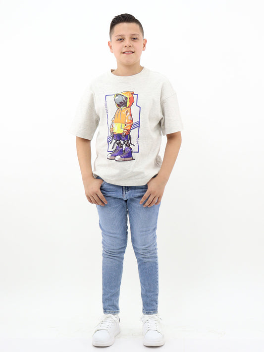 Vaquero slim fit azul claro