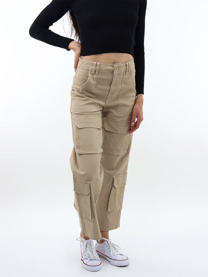 Pantalón gabardina multipocket