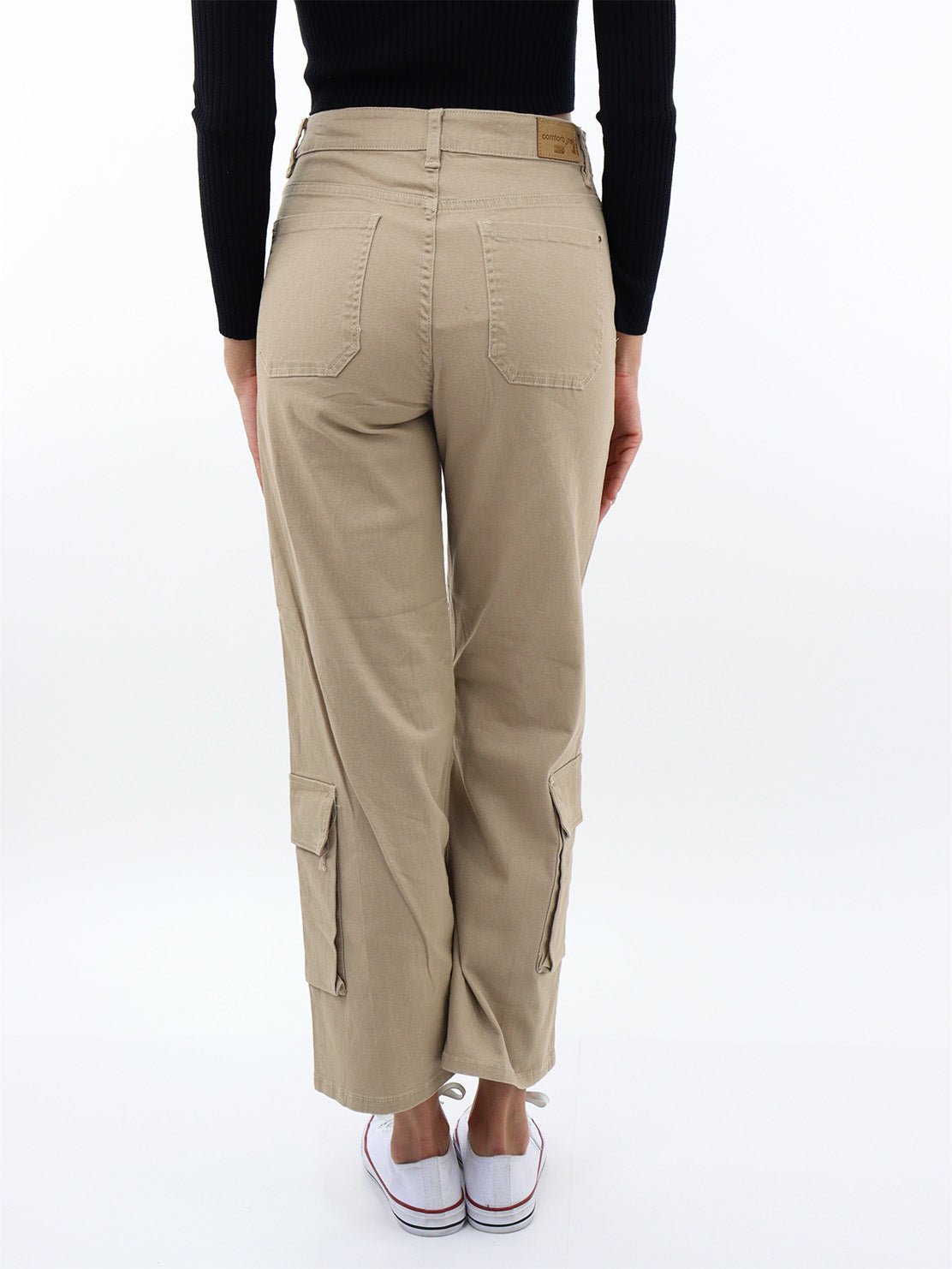 Pantalón gabardina multipocket