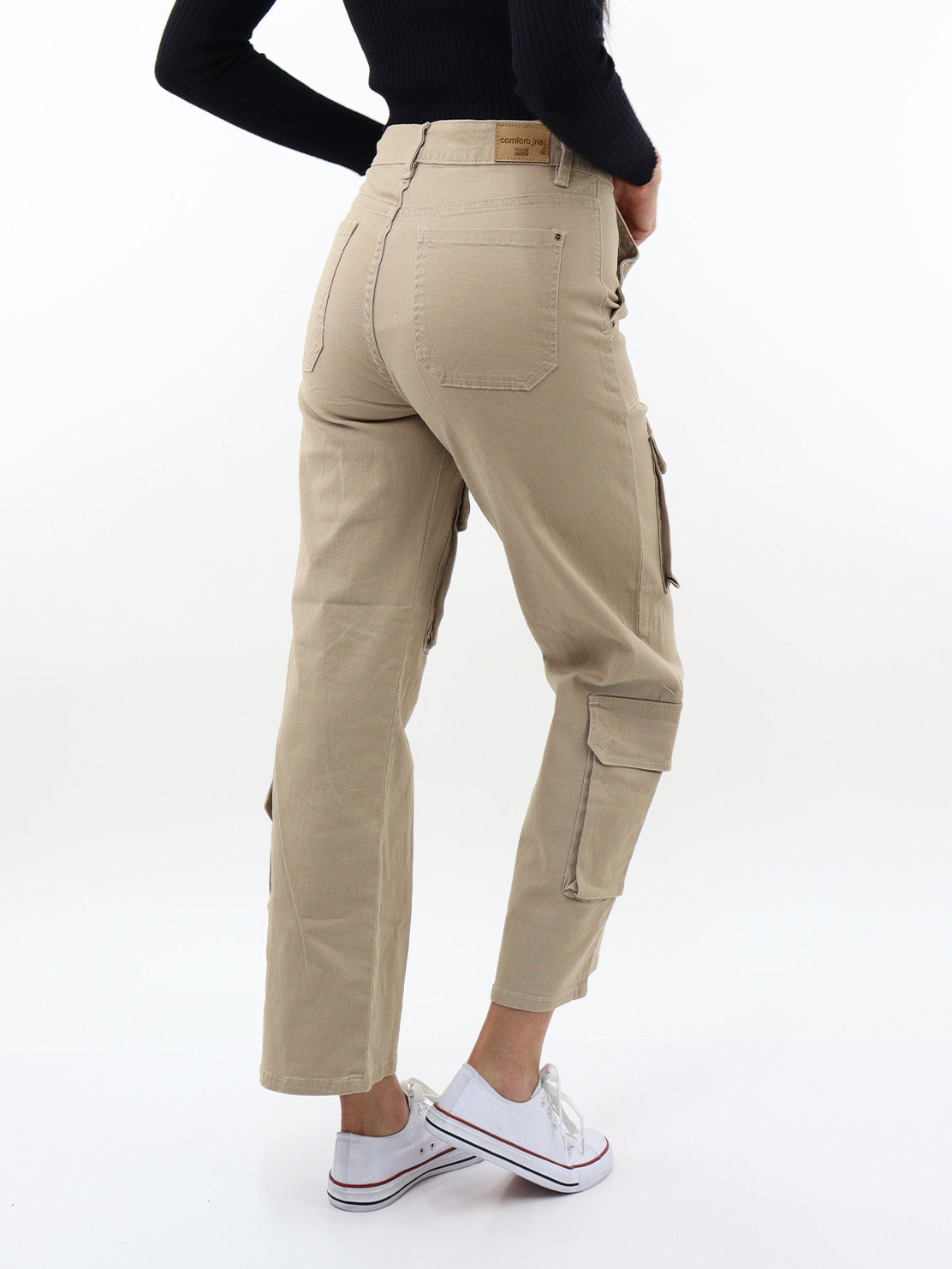 Pantalón gabardina multipocket