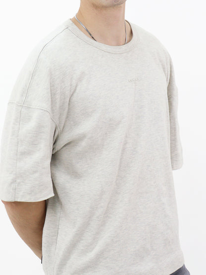 Playera oversize manga corta