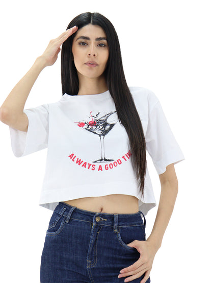 Camiseta Crop