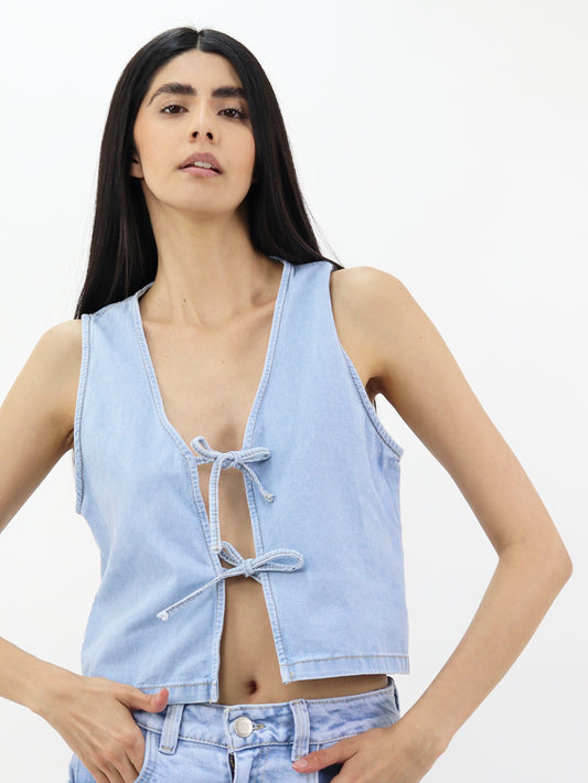 Chaleco Denim