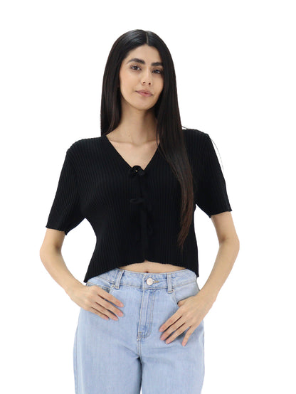 Blusa con cordón