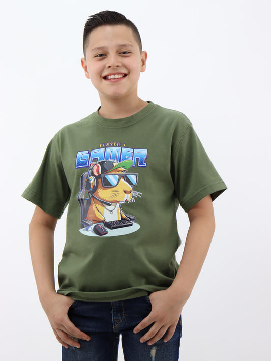 Playera boxy fit