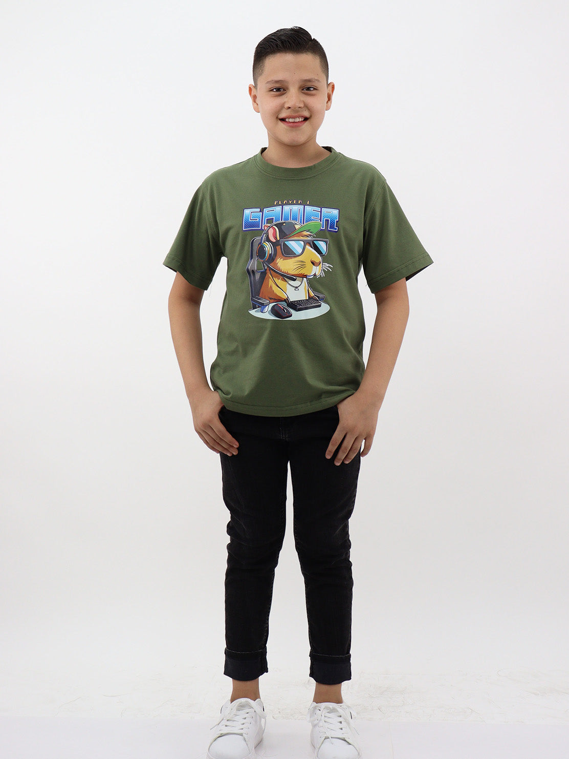 Playera boxy fit