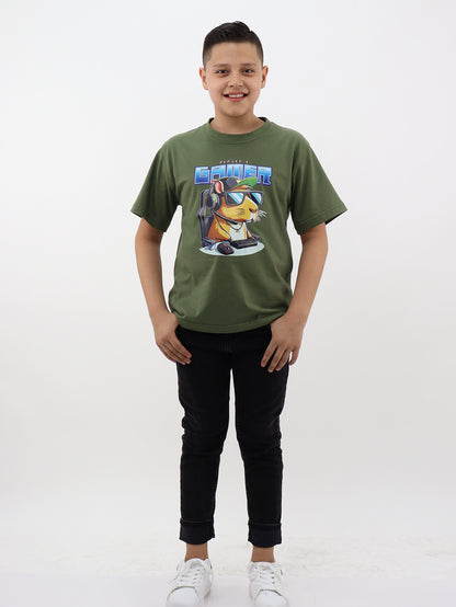 Playera boxy fit
