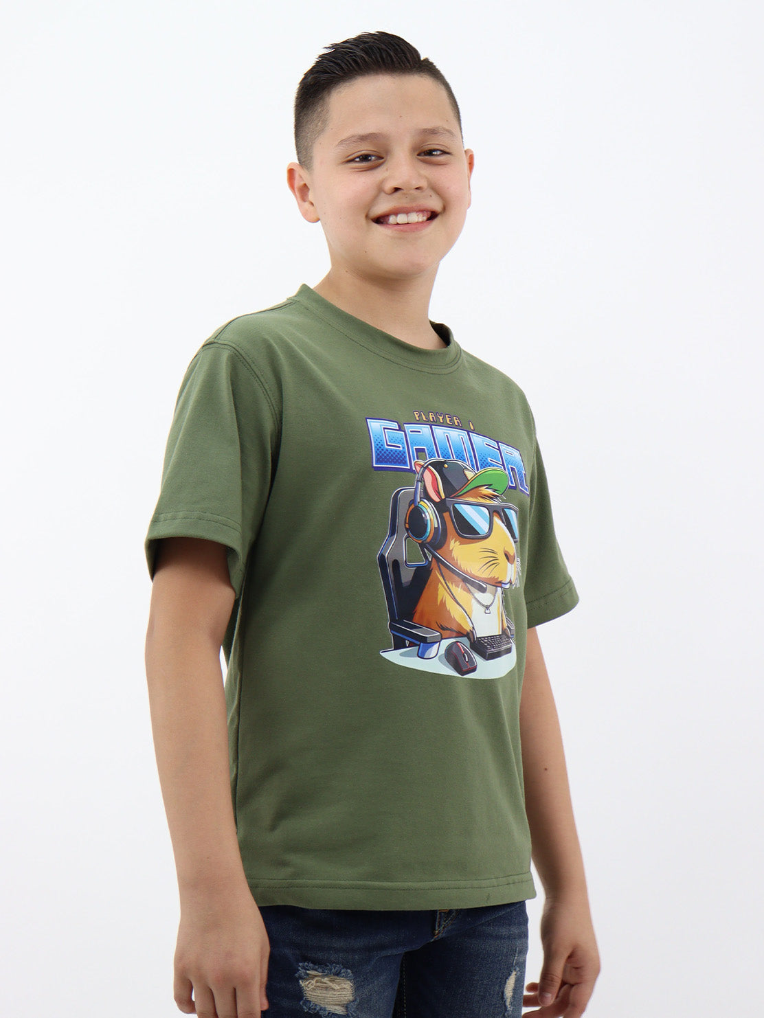 Playera boxy fit