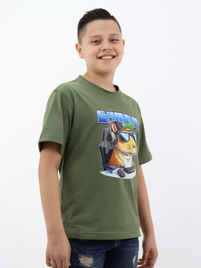 Playera boxy fit