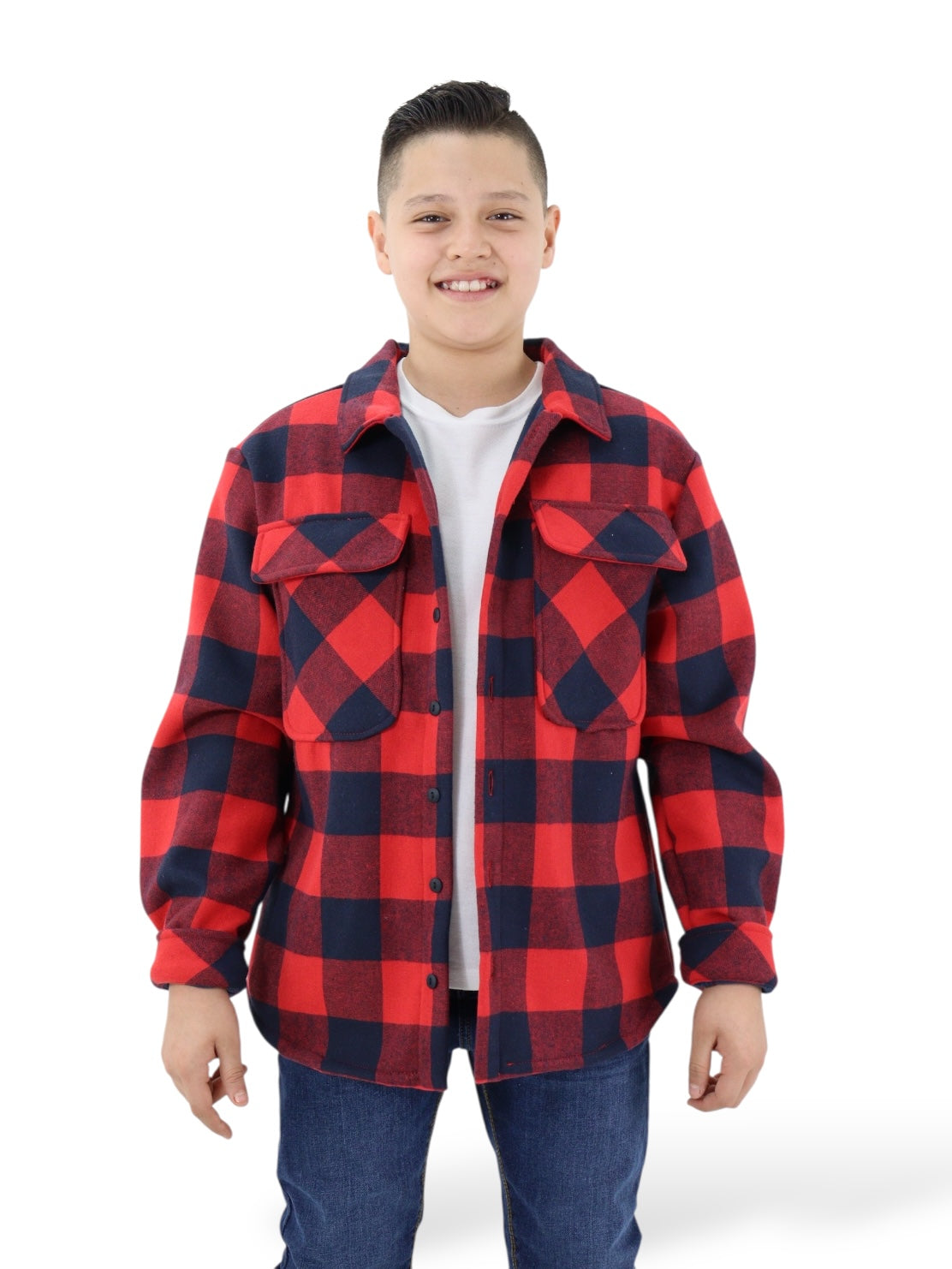 Sobrecamisa a cuadros