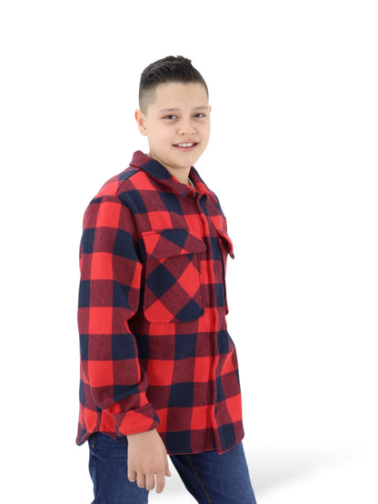 Sobrecamisa a cuadros