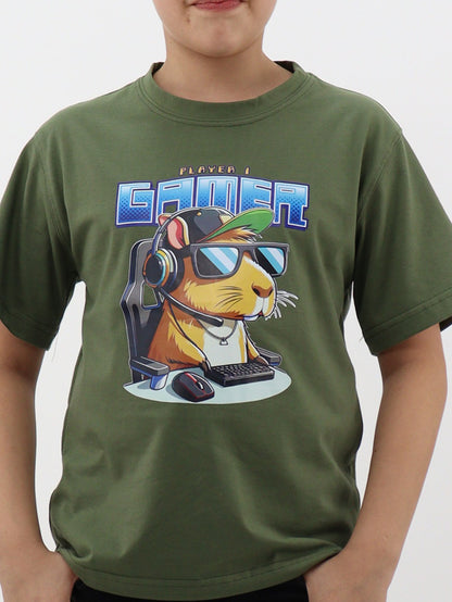 Playera boxy fit