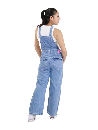 Overol Wide Con Pedrería