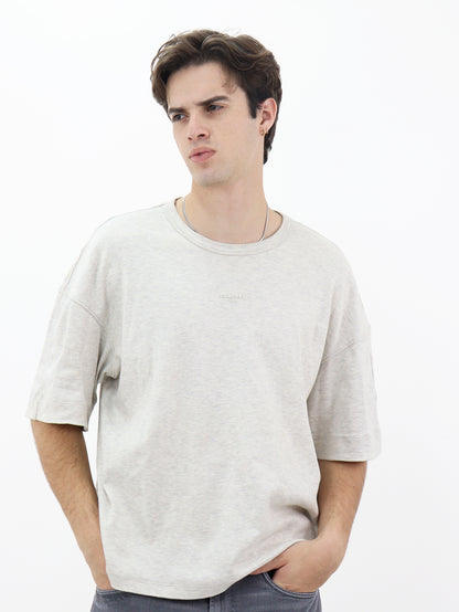 Playera oversize manga corta