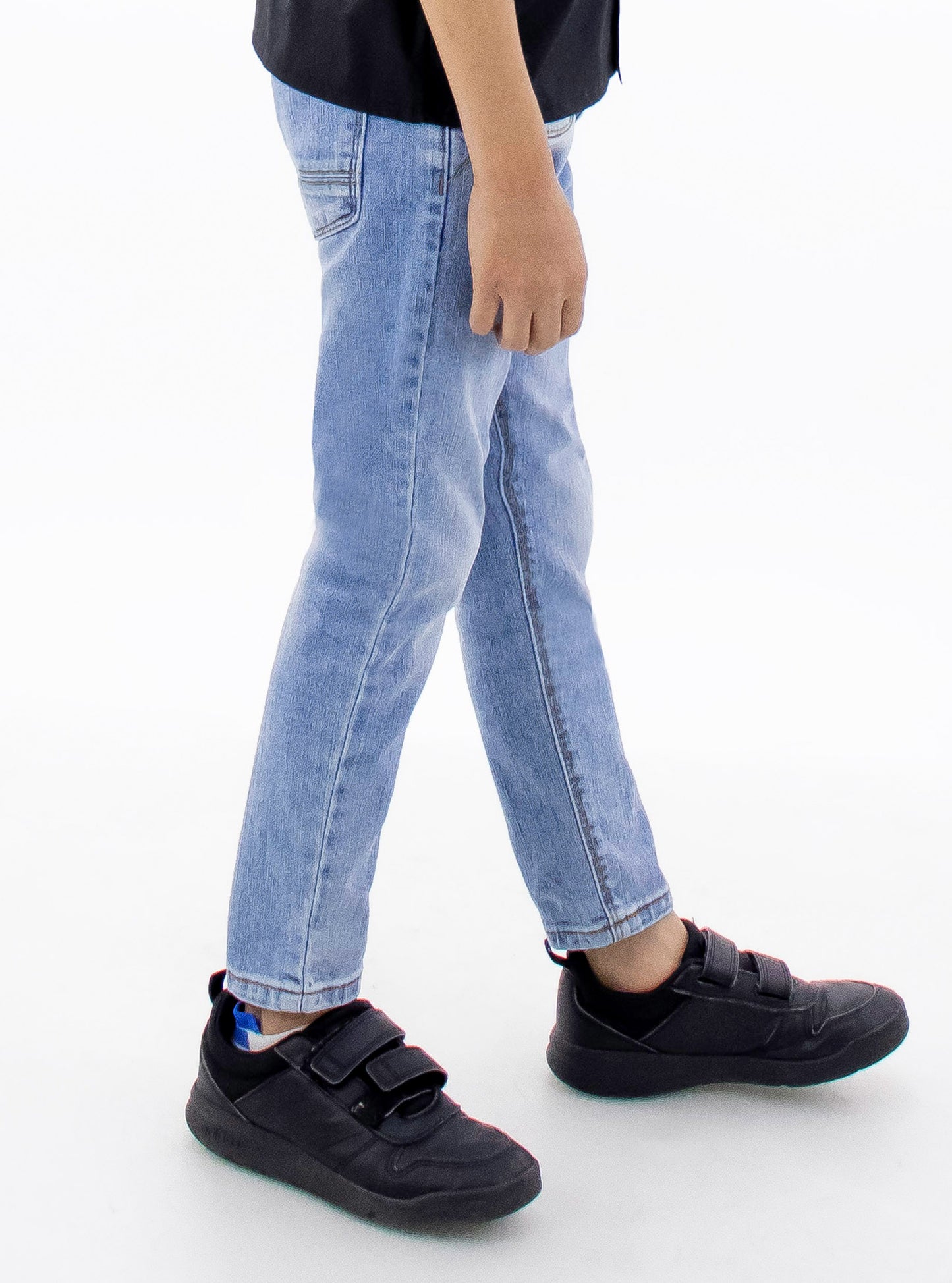 Jeans skinny de color azul claro